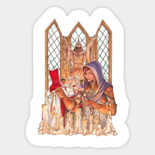 Winter Warmers: Chantry Lights Sticker